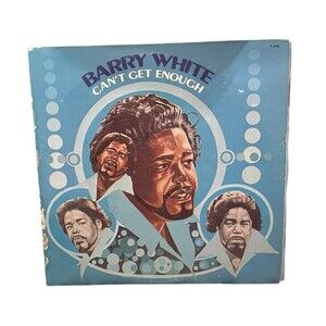Barry White Can’t Get Enough Vinyl Record 1974